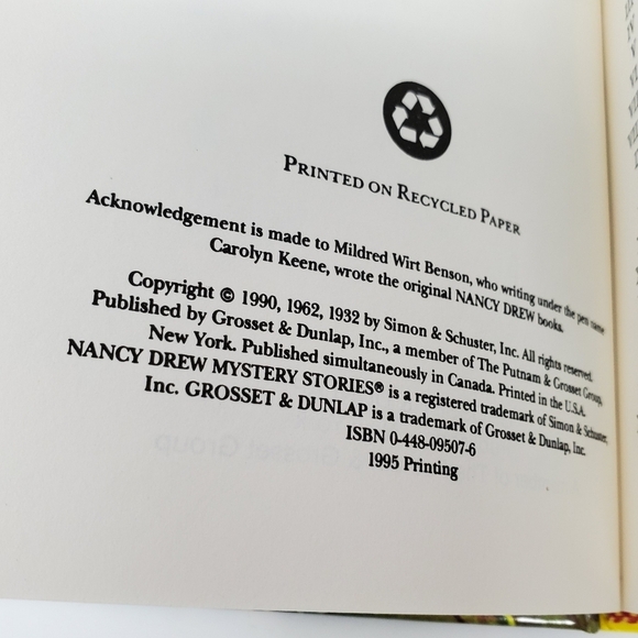 Lot of 5 Nancy Drew Books #2, 7, 8, 9, 17 - Picture 6 of 8